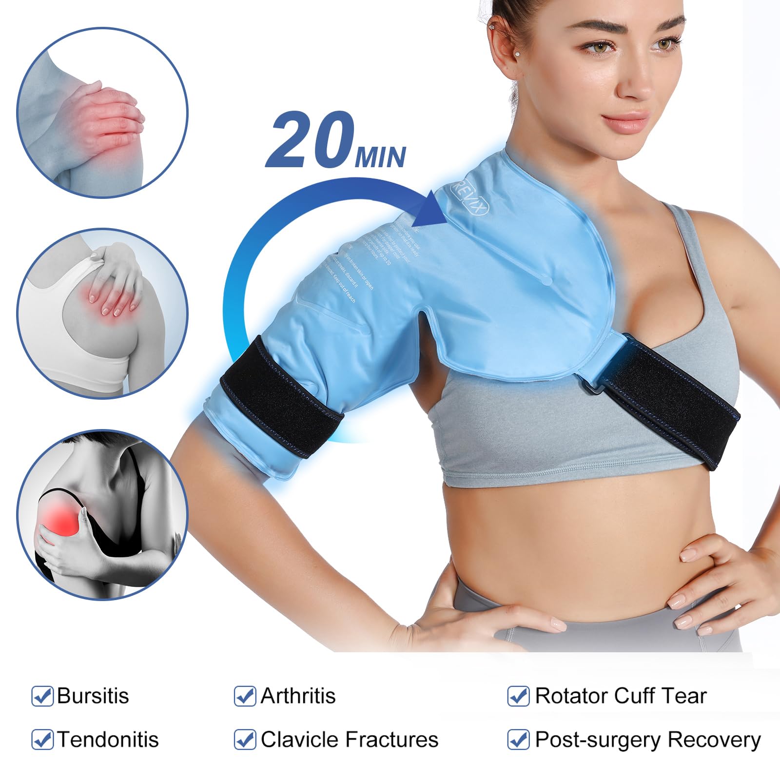 compresie rece pentru umăr