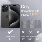 Carcasa Magnetică din Silicon pentru iPhone 15 Pro