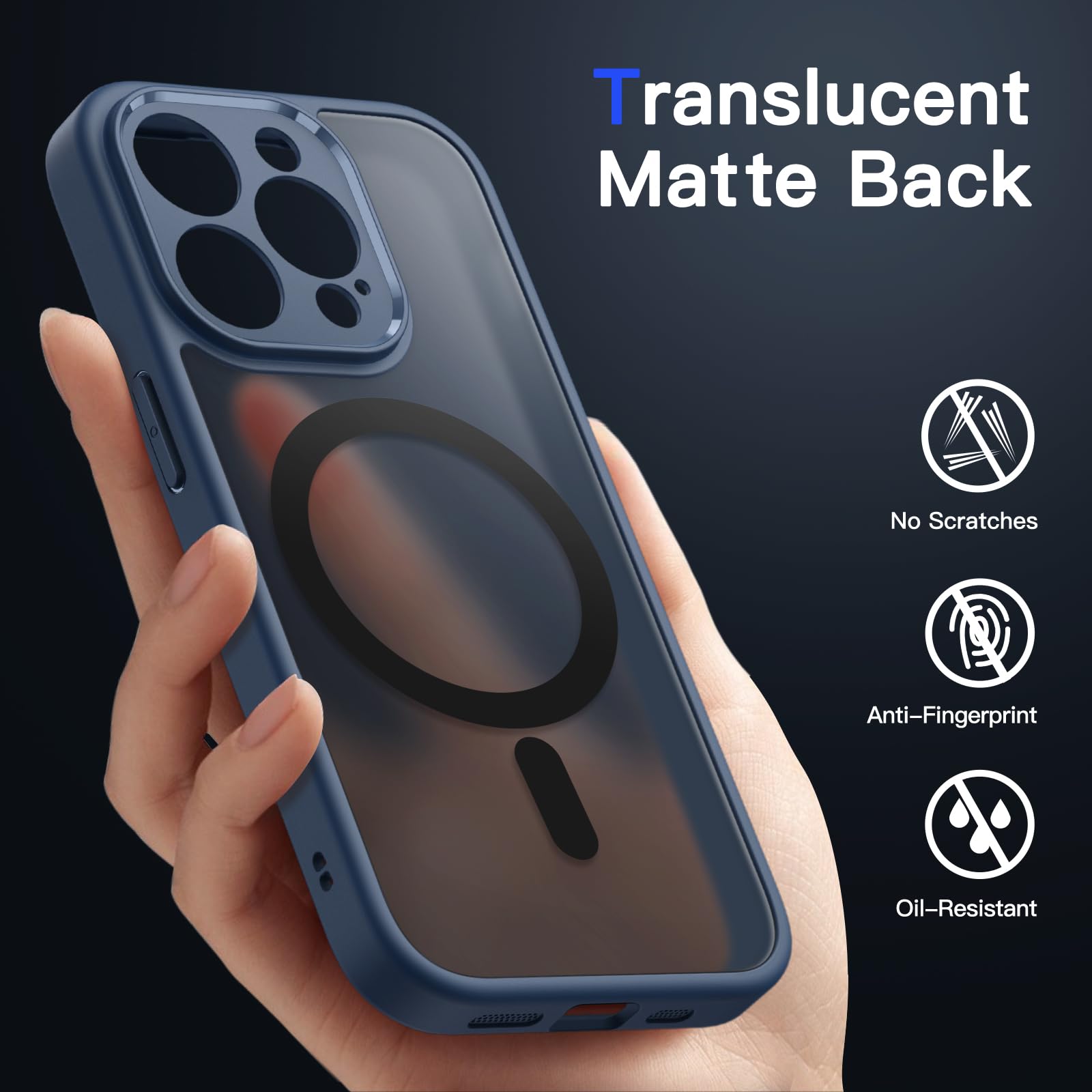 Carcasa Magnetică JETech pentru iPhone 13 Pro