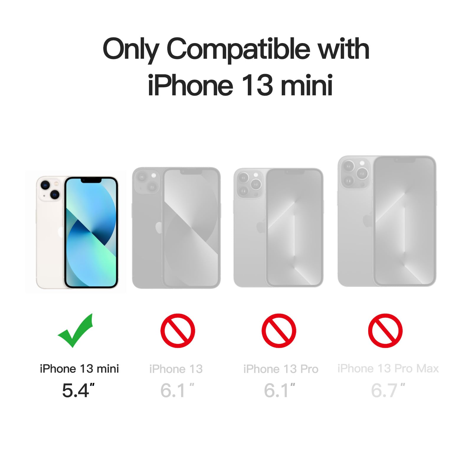 Husă JETech Mată pentru iPhone 13 Mini