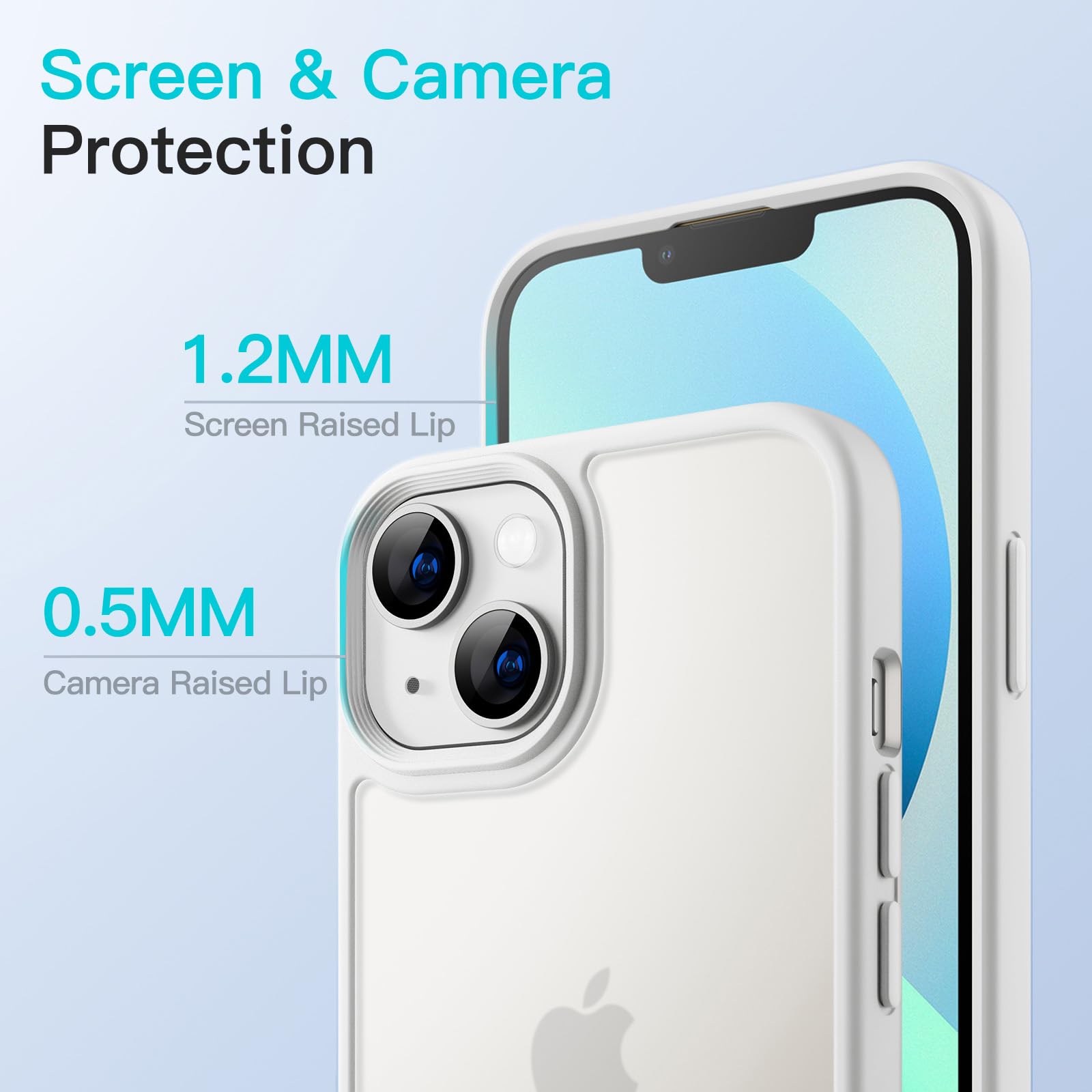 Husă JETech Mată pentru iPhone 13 Mini