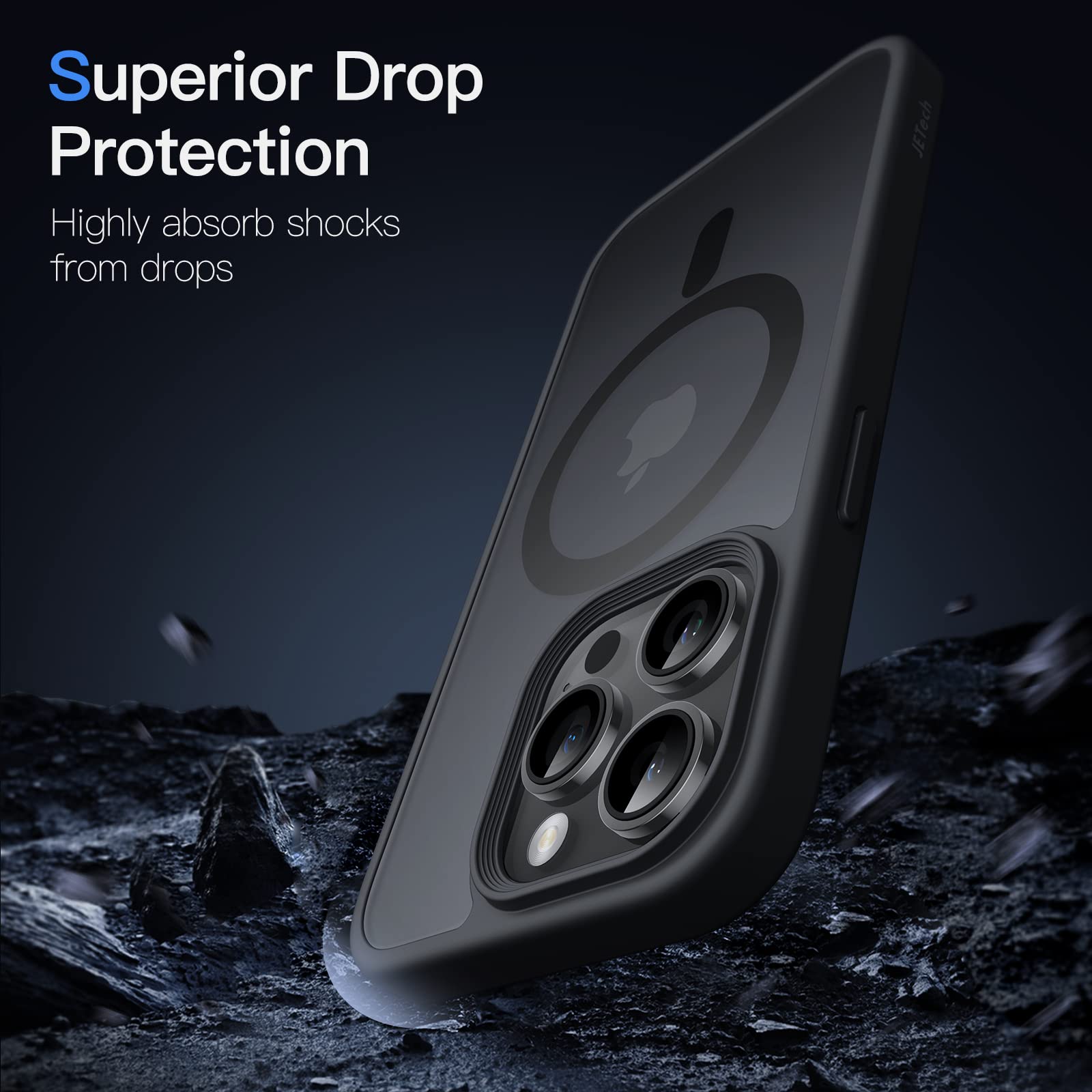 JETech Carcasa Magnetică iPhone 14 Pro