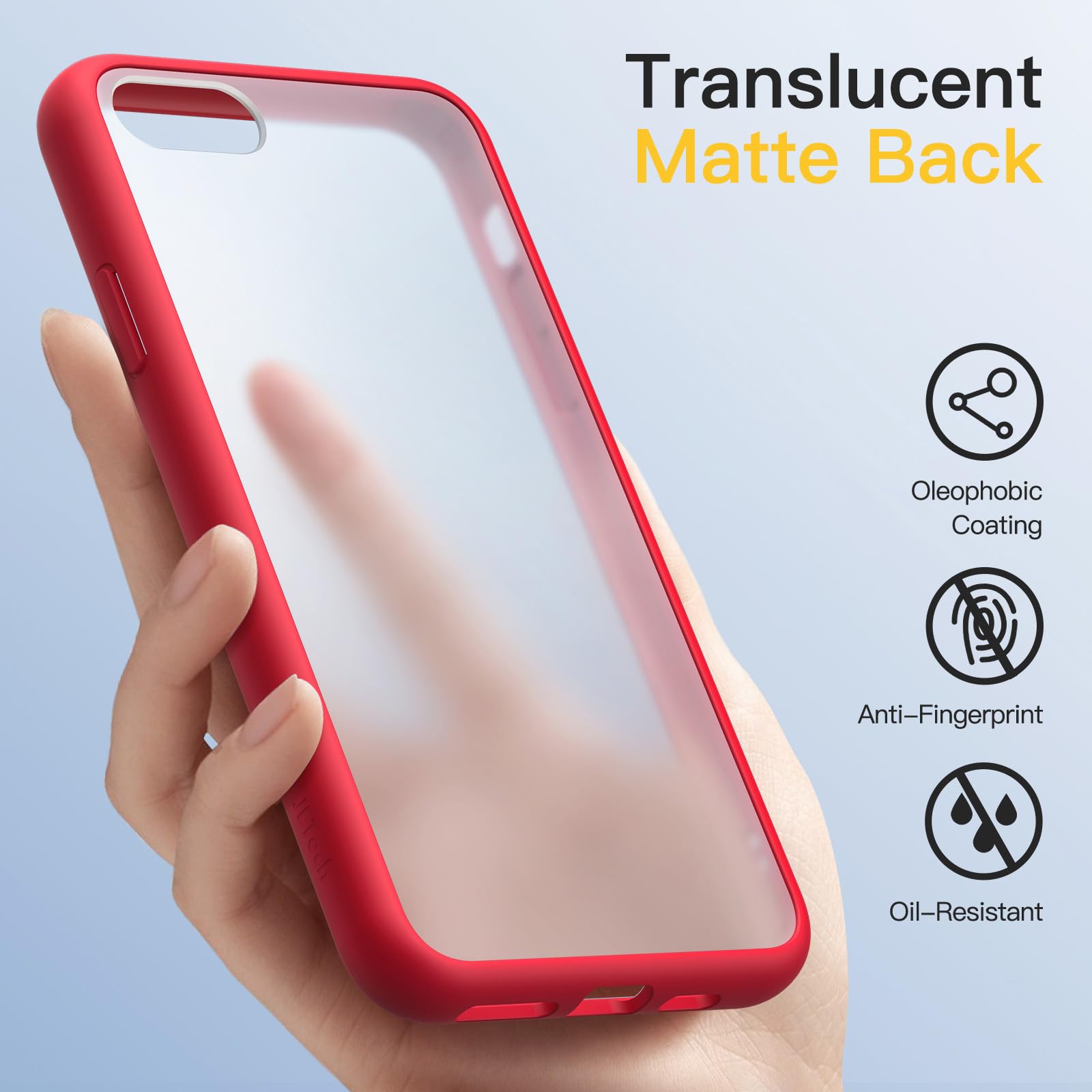 Carcasa Mată pentru iPhone SE 3/2