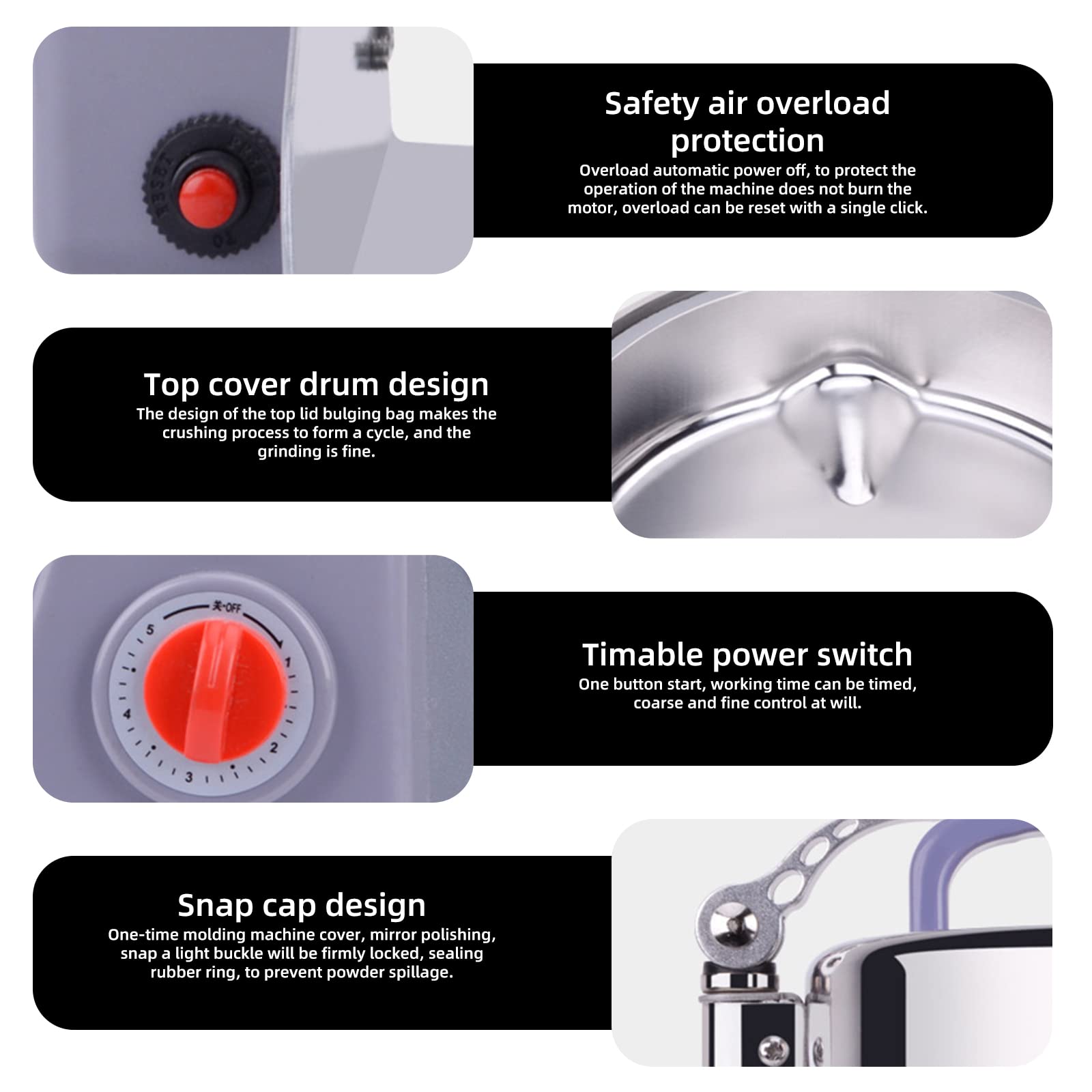 Moară electrică de cereale