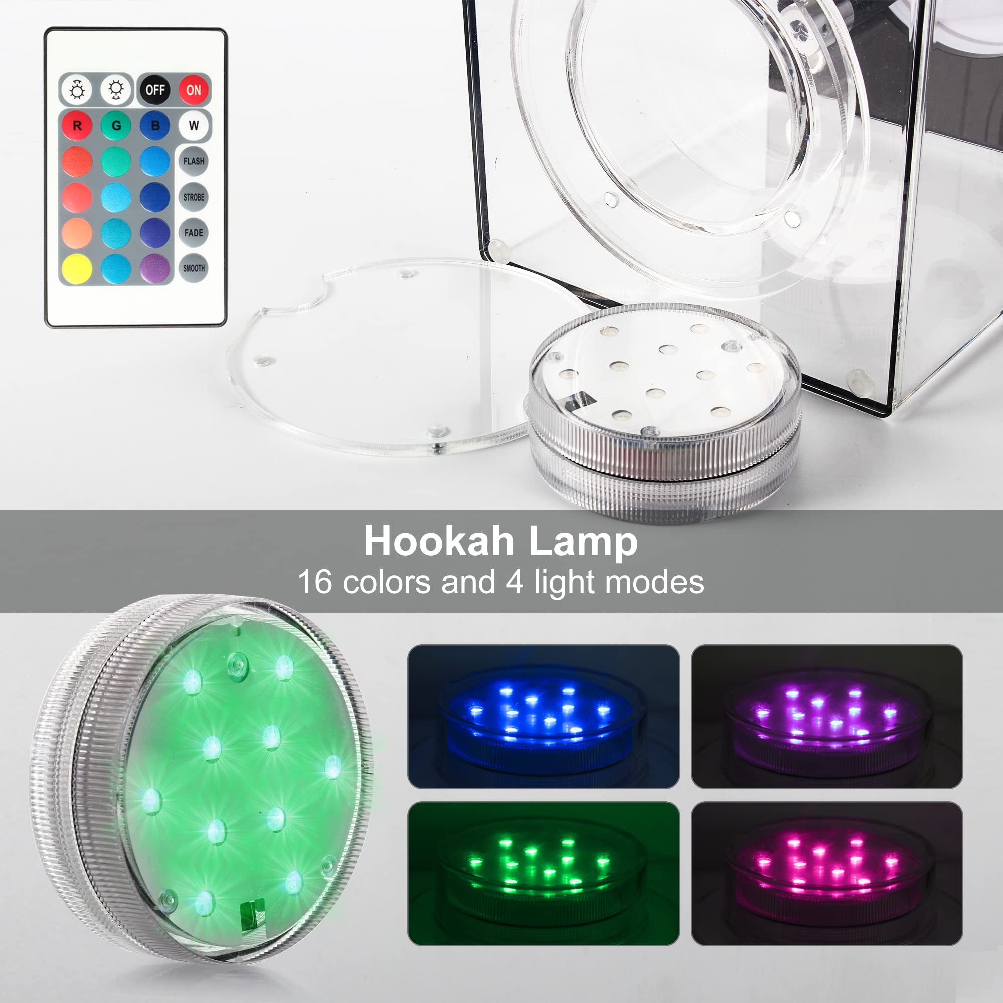 Set de narghilea REANICE, portabil