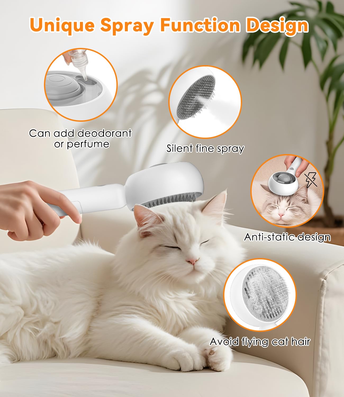 Perie CloudValley pentru pisici și câini