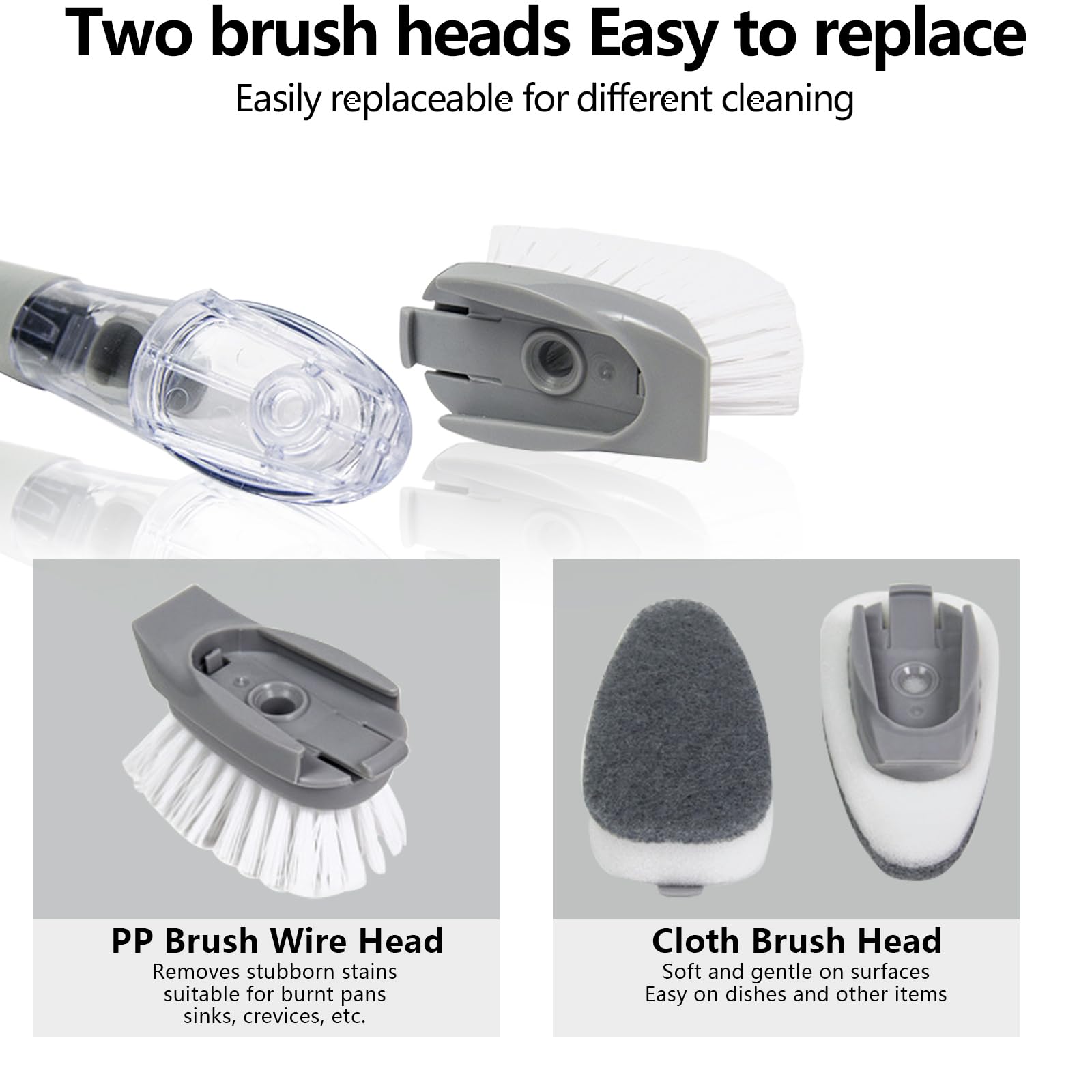 Perie de vase multifuncțională