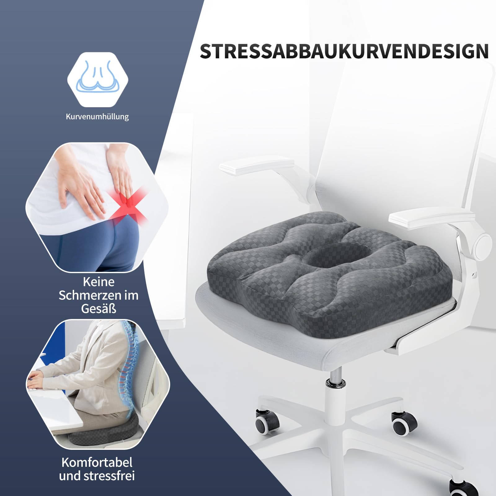 Pernă de scaun Babyezz pentru scaune de birou