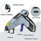 Pistol de lipit fără fir