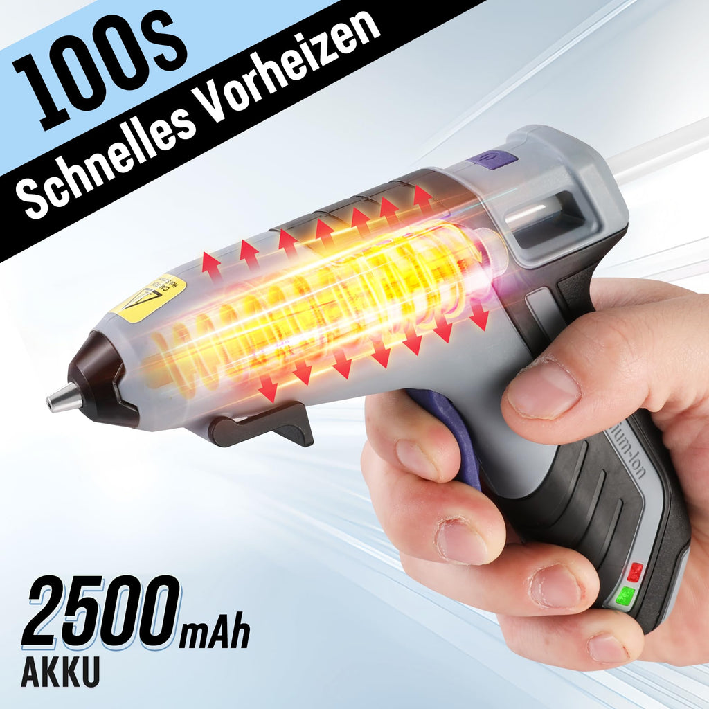 Pistol de lipit fără fir