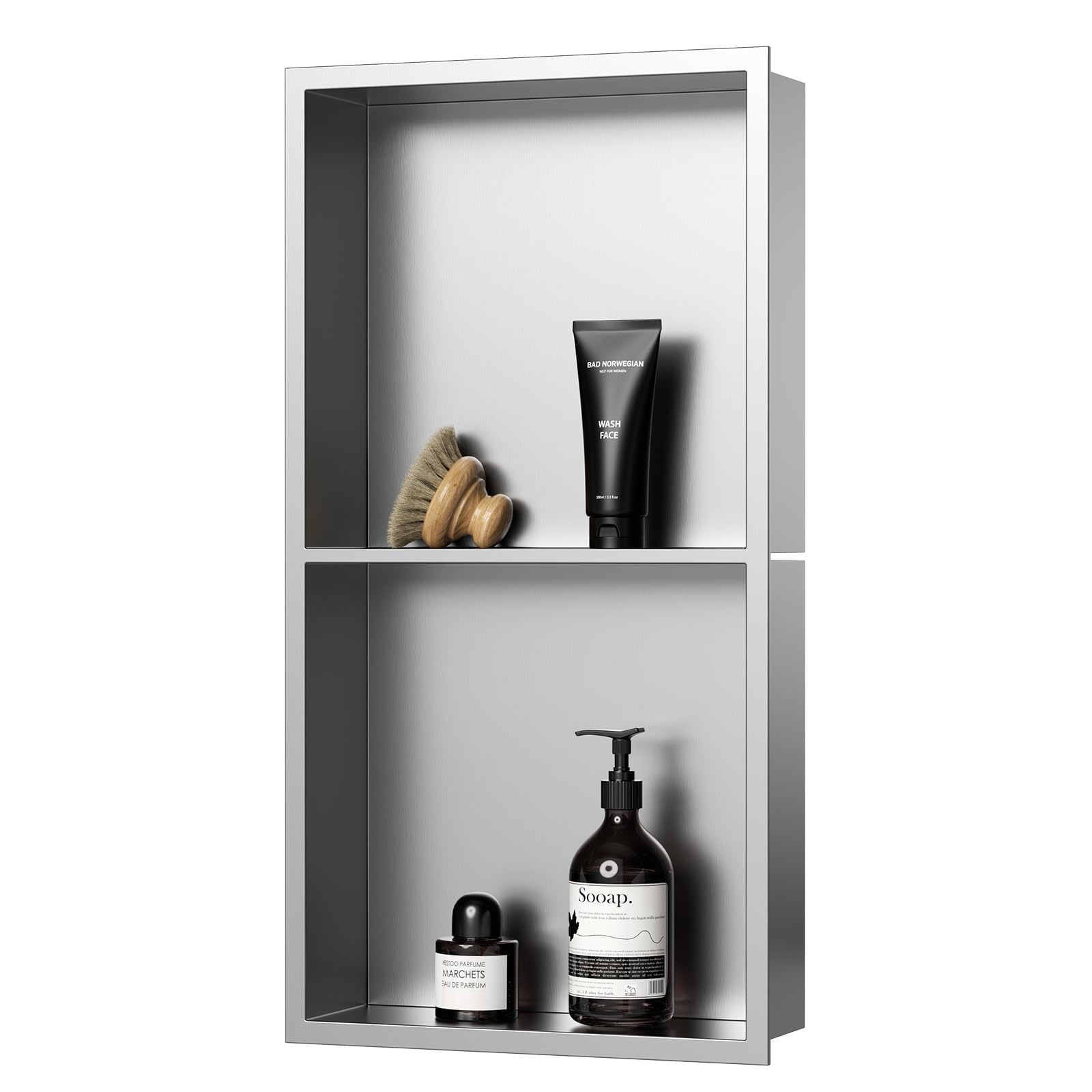 KINKIBOS Nișă de duș de perete din oțel inoxidabil