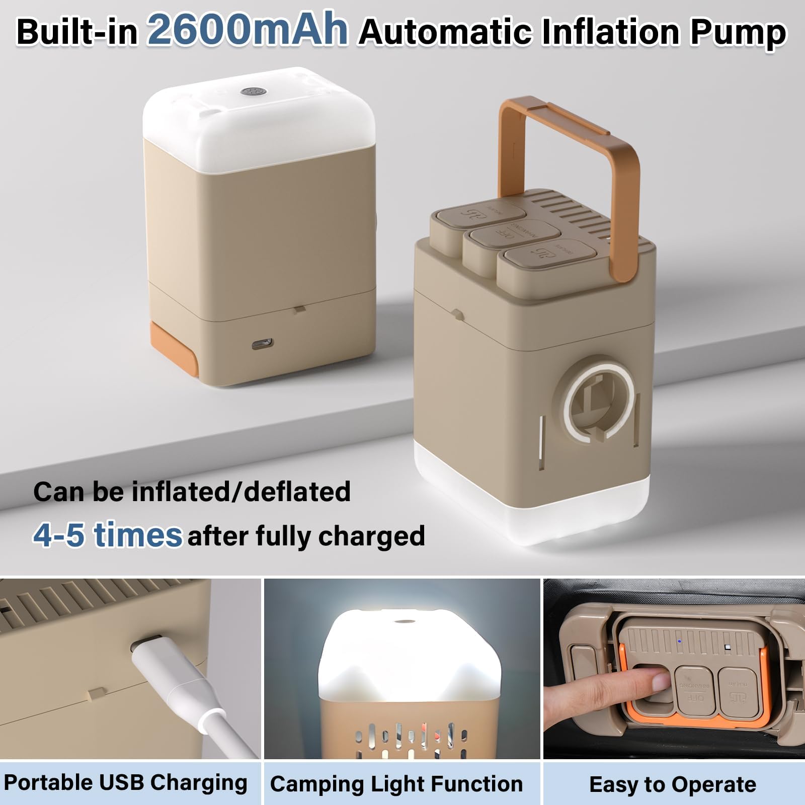 Saltea de aer portabilă