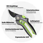 Set de foarfece de grădină