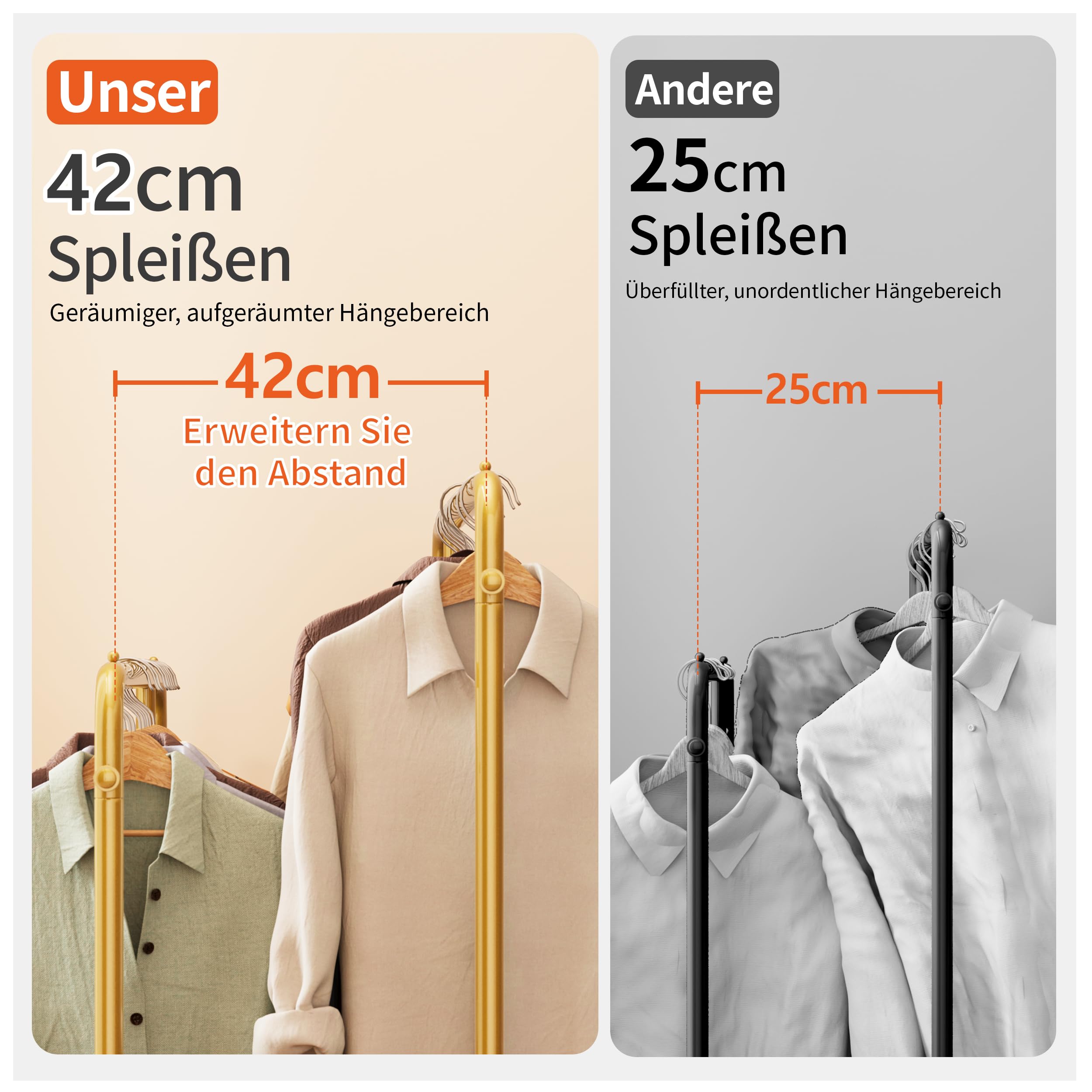 Suport pentru haine JOISCOPE lat, 170x120cm