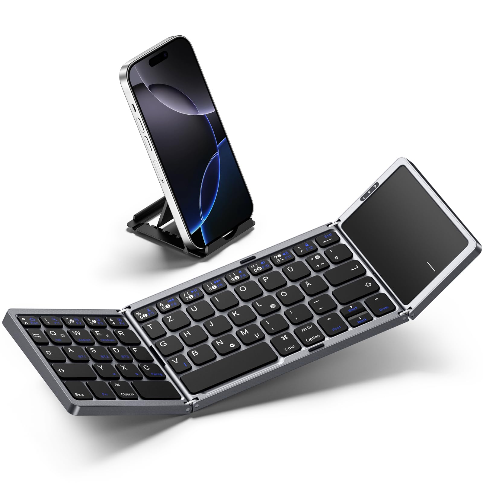 Tastatură pliabilă Bluetooth